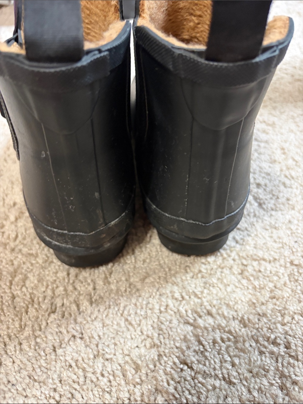 Chooka Chelsea Ankle Waterproof Rain Black Boots - Picture 5 of 6